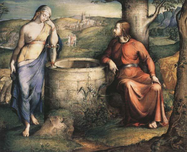 George Richmond Christ and the Woman of Samaria